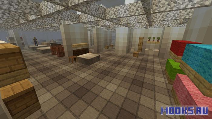 SCP-3008, The Infinite Ikea - хоррор мод на бесконечную ИКЕА [1.20.1] [1.19.4]