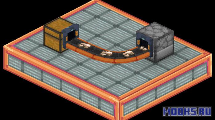 Simple Conveyor Belts - мод на конвейерные ленты [1.21.1]