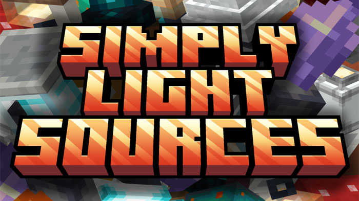 Simply Light Sources - мод на различных декоративных источника света [1.21.1] [1.20.1]