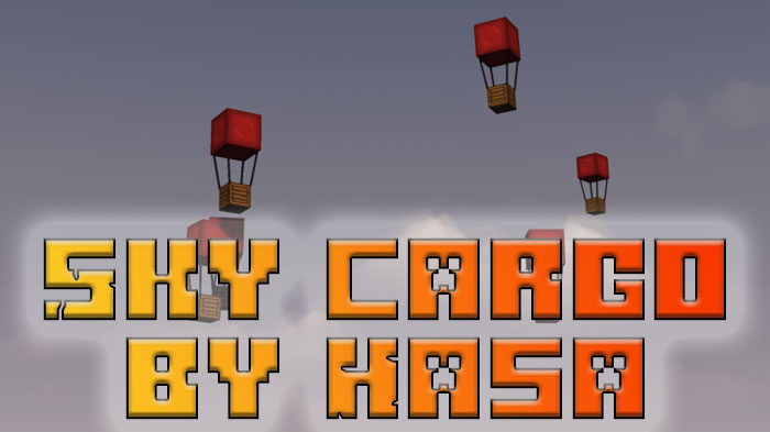 Sky cargo by Hasa - мод на воздушные шары с лутом [1.20.1]