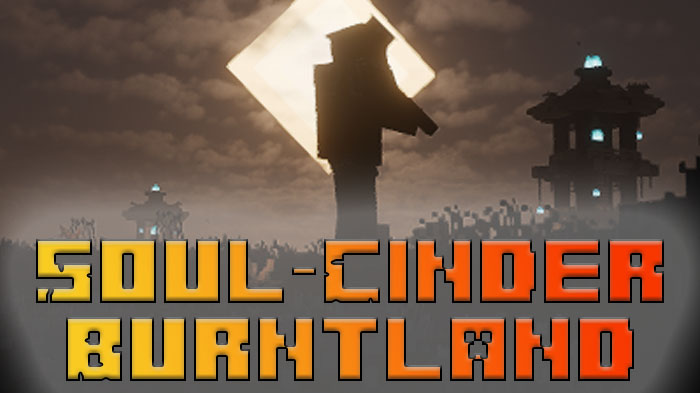 Soul-Cinder : Burntland - хоррор-мод добавляющий выжженный биом и опасных мобов [1.20.1] [1.16.5]