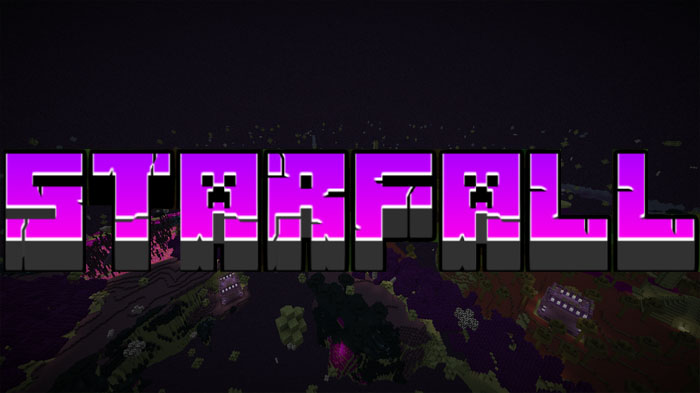 Starfall - The End Expansion — мод для Minecraft, который преображает Край [1.20.1]