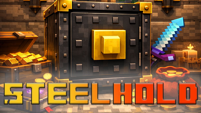 Steelhold - мод на защищённые сейфы с ключами и физикой [1.20.1]