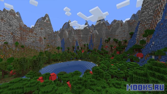 Terrano - мод на живую и реалистичную генерацию мира нового уровня [1.21.1]