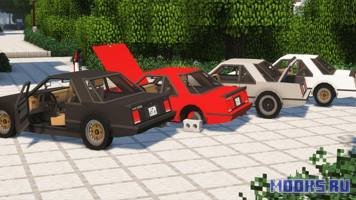 The Саrs (feat. Аshminggu) - мод аддон с детализированными автомобилями [1.12.2]