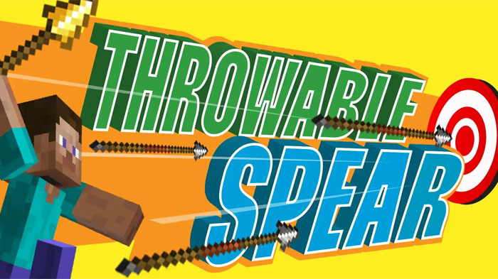 Thrоwаble Spеаr - мод на метательные копья в игре [1.21.11]