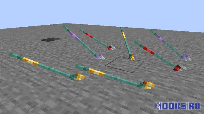 Tool Trims by ThePotatoArchivist - мод на полную кастомизацию инструментов для Fabric [1.21.11] [1.20.6]