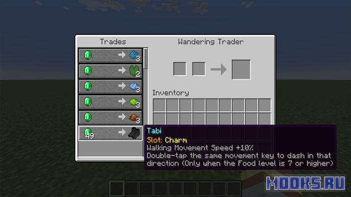 Unique Accessories - мод на новые аксессуары с уникальные эффекты и механики [1.20.1]