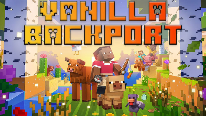 Vanilla Backport - мод переносит контент новых версий игры на старые [1.21.1] [1.20.1] [1.18.2] [1.16.5]