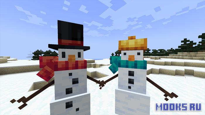 Winter Overhaul - мод на зимнюю атмосферу и праздничное настроение в Minecraft [1.21.8] [1.20.1] [1.19.2] [1.18.2]